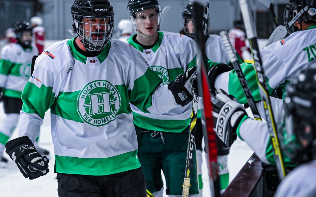 Combatting youth homelessness through hockey